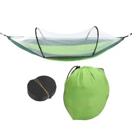 Hamac Amovible Super Leger A Ouverture Rapide Automatique Pour Une Personne Avec Moustiquaire Vert Fruit Et Vert Fonce