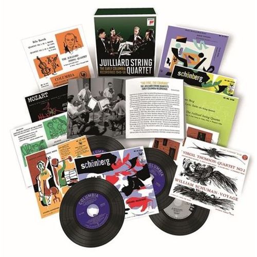 Juilliard String Quartet - The Early Columbia Recordings - Cd Album