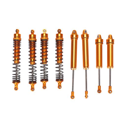 Amortisseurs Avant Et Arriere Rc En Alliage D'aluminium, Etancheite Stable, Piece De Rechange Rc Pour Traxxas Udr 1/7, Dore-Loire-Lever