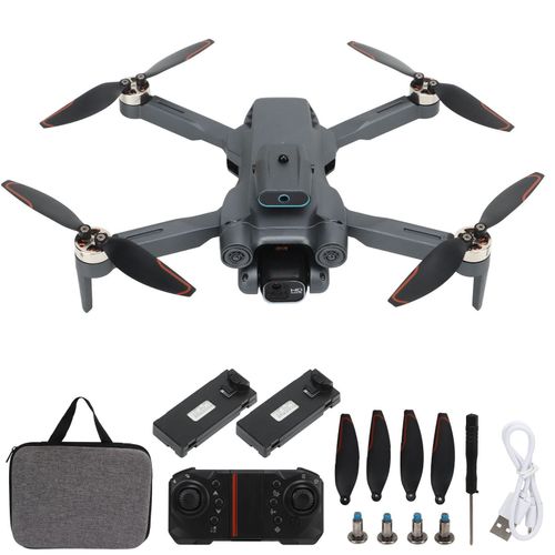 Mini Drone Ls S1s, Quadricoptere Telecommande, Moteur Sans Balais, Evitement D'obstacles, Avec Camera, Pour Adultes Et Enfants, 6k, Trois Batteries-Loire-Lever