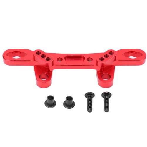 Support De Tour D'amortisseur Rc En Alliage D'aluminium Pour Tour D'amortisseur Avant Arriere Rc Pour Mise A Niveau Tamiya Tt02, Rouge-Loire-Lever