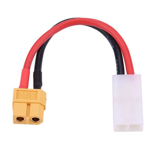 Adaptateur Xt60 Femelle Vers Grand Pour Connecteur Femelle Tamiya 14agw, Cable En Silicone, Accessoire Rc-Loire-Lever