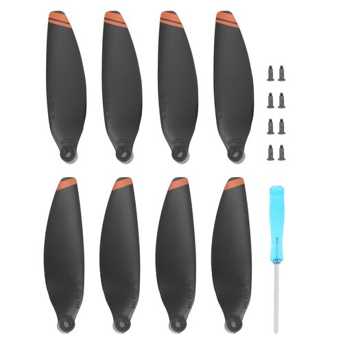 Lot De 2 Paires D'helices De Rechange Pour Drone Dji Mavic Mini 2, Orange Edge-Loire-Lever