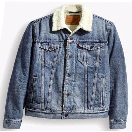 Veste En Jean Levi's Strauss & Co Type 3 Original San Francisco Californie Sherpa Trucker De La Collection Levi's Automne/Hiver 2016.