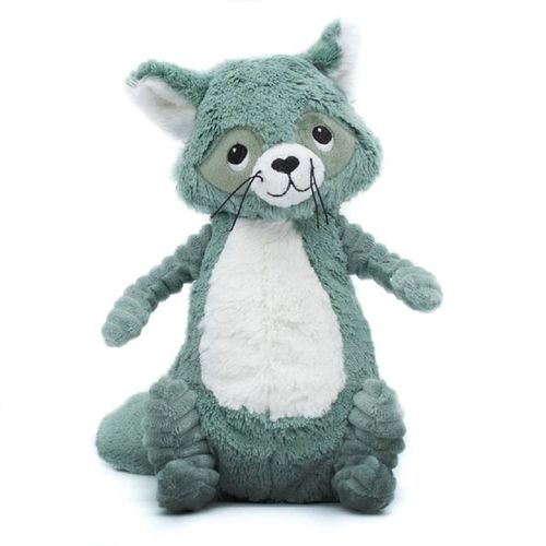 Peluche Raton Laveur Vert Netoitou Les Ptipotos - Les Déglingos