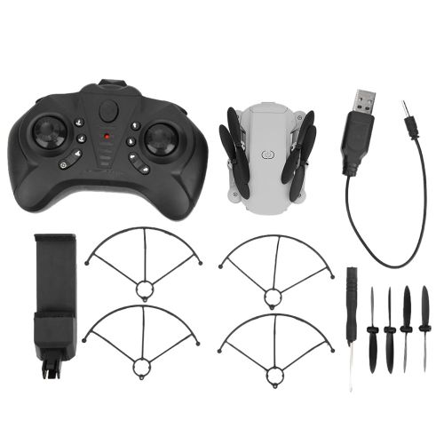 Mini Drone Pliable Avec Camera Haute Definition, Quadricoptere Professionnel Wifi Rc, Blanc 4k-Loire-Lever