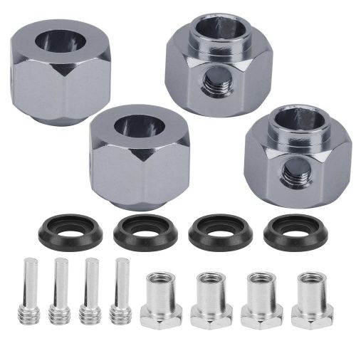Connecteur D'elargissement De Moyeu Hexagonal 8 Mm, Accessoire Pour Voiture Telecommandee Traxxas/Trx4/Trx6 1/10, Couleur Titane-Loire-Lever