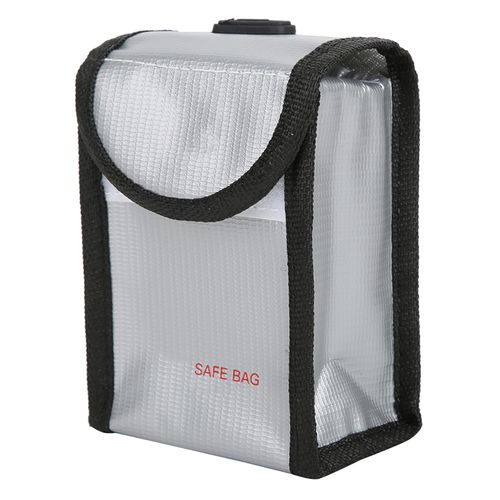 Etui De Protection Antideflagrant Pour Batterie De Drone Rc, Compatible Avec Dji Mavic Air 2, Argent (1 Batterie)-Loire-Lever