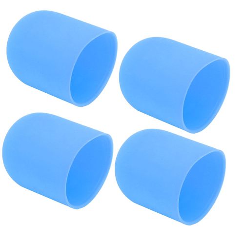 Lot De 4 Housses De Protection Pour Moteur, Anti-Poussiere Et Anti-Humidite, Capuchons Souples, Accessoires Pour Drone Fpv Combo, Bleu