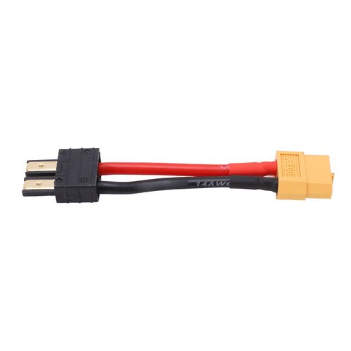 Cable Rc Male Vers Xt60 14 Awg, Connecteur Reutilisable, Conception D'extremite, Silicone Souple, Haute Securite, Durable, Rc Male Vers Xt60 Femelle-Loire-Lever