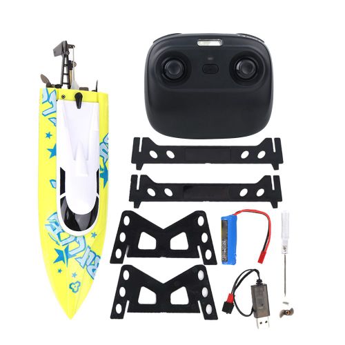 Bateau Radiocommande 2,4 Ghz, Yacht Etanche, Jouet Electrique Pour Enfants, Modele De Vehicule-Loire-Lever