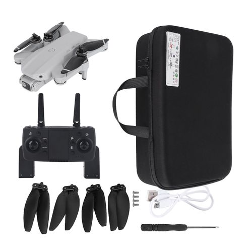 Drone Professionnel L900 Pro Rc 4k Double Camera Hd Sans Balais, Quadricoptere Telecommande (Boite De Rangement Gris-Blanc)