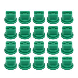 Lot De 20 Buses De Pulverisation A Jet Plat Haute Pression En Plastique Pour La Protection Des Plantes, Pour Drones, Vert