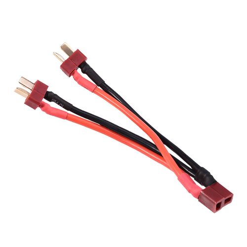 Adaptateur Parallele Pour Batterie Lipo Rc, Connecteur T, 1 Femelle Vers 2 Males, Cable 14 Awg-Loire-Lever