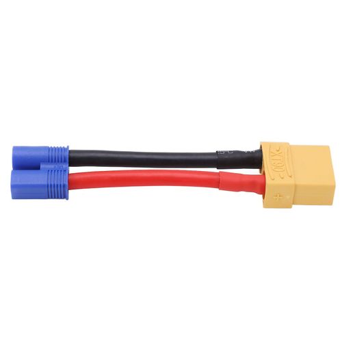 Connecteur Xt90 Femelle Vers Ec3 Male 12awg, Connecteur Xt90 Professionnel Reutilisable, Forte Compatibilite, Ligne De Connexion Ec3-Loire-Lever
