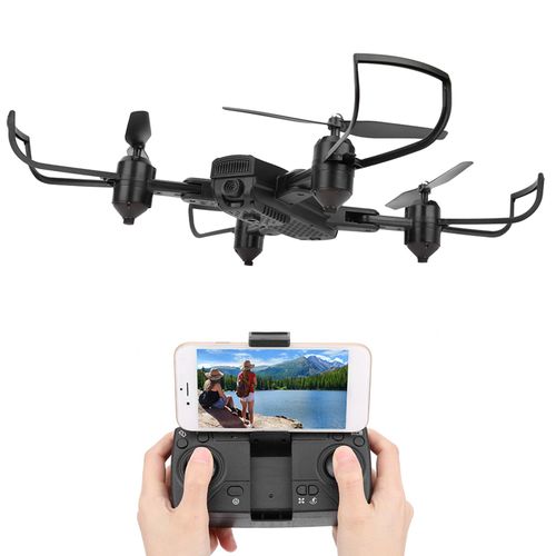Drone Rc Gps A Flux Optique, Wifi Fpv, Suivi Intelligent, Quadricoptere Rc Pliable, Noir, 4k, Gps-Loire-Lever