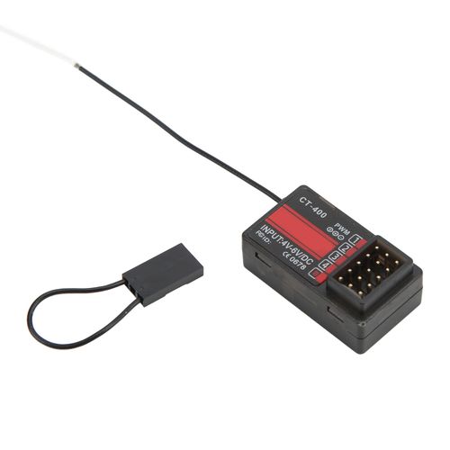 Recepteur Rc 4 Canaux Dc 4 V-6 V, Plastique De Qualite Superieure, Durable, Frequence 2,4 Ghz, Reponses 3 Ms, Pour Hotrc Ct-400-Loire-Lever