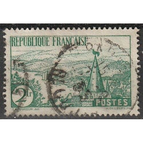 Série "Sites Et Monuments" Rivière Bretonne 1935 N° 301 Oblitéré.