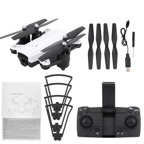 Drone Rc Gps A Flux Optique, Wifi Fpv, Suivi Intelligent, Quadricoptere Rc Pliable, Gps Blanc 4k-Loire-Lever