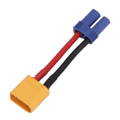 Connecteur Ec5 Pour Voiture Rc, Cable Professionnel Xt90 Male Vers Ec5 Femelle Pour Voitures Rc 12 Awg-Loire-Lever