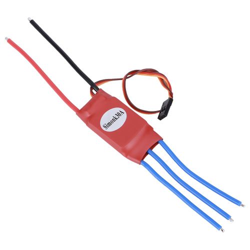Controleur De Vitesse Electronique Esc 30 A Pour Drone Quadricoptere, Accessoire Rouge