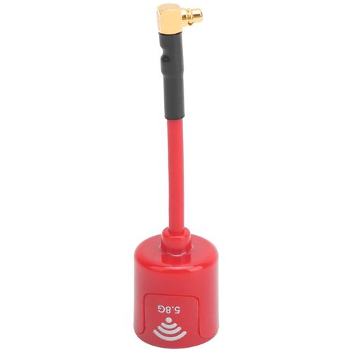 Antenne Longue A Gain Eleve 5,8 Ghz Mmcx 2,8 Dbi Rhcp Pour Drone De Course Fpv, Pieces Rc, Angle Rouge