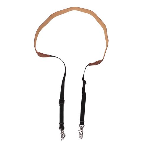 Laniere De Cou Portable En Pu Haute Elasticite Pour Controleur De Drone Mini 3 Pro Avec Telecommande D'ecran, Marron