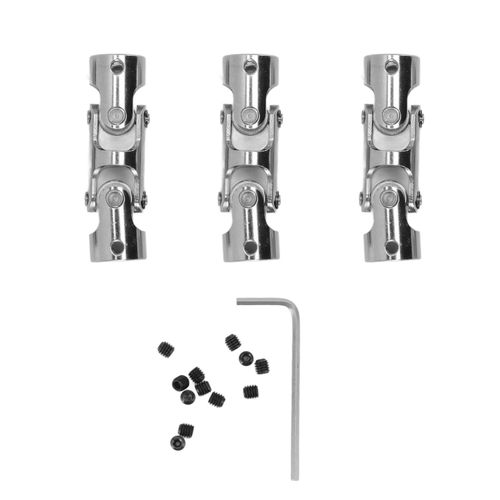 Connecteur De Couplage Universel 3 Pieces, 3 Sections, 10 Mm-10 Mm, Mini Couplage, Joint Universel Pour Voiture Et Bateau Rc-Loire-Lever