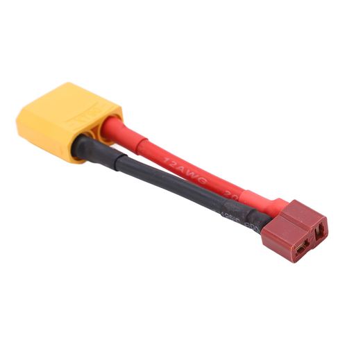 Cable T Femelle Vers Xt90 Male, Connexion Fiable, Protection Contre Les Courts-Circuits, Connecteur T 12 Awg Pour Modele De Voiture/Bateau Rc-Loire-Lever