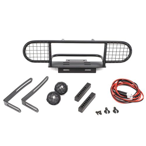 Pare-Chocs Avant En Metal Pour Land Rover Defender Scx10 D90 D110 1/10 Rc, Modele De Voiture, Accessoires Pour Jouets, Noir-Loire-Lever