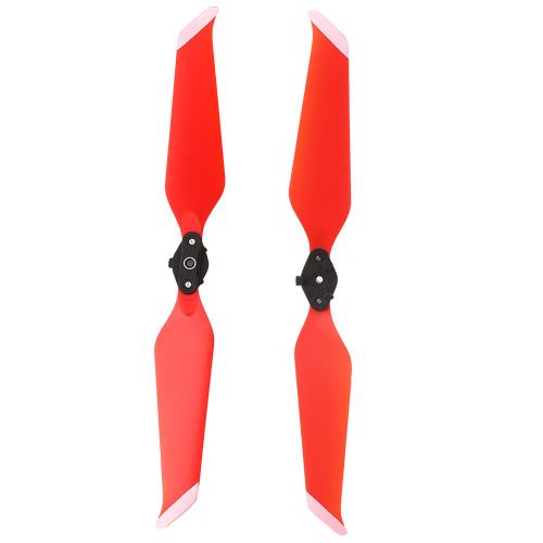 Lot De 2 Helices A Degagement Rapide Et Silencieux Pour Drone Mavic 2 (Rouge)