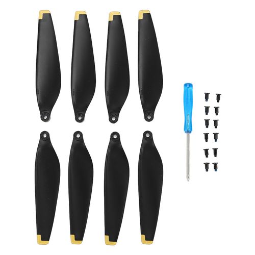 Helices De Drone Pour Mini 3 Rc, Pales D'ailes De Remplacement, Accessoires, Bord Dore