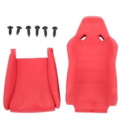 Accessoire De Simulation D'interieur De Siege Conducteur En Plastique Pour Voiture Telecommandee Axial Scx10/Trx4 1/10, Rouge-Loire-Lever