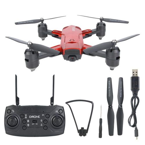 Drone Quadricoptere Rc Pliable Avec Positionnement Optique Et Camera Hd 200 W (Camera 720p)