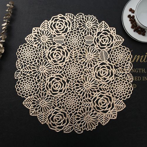 Sets De Table Rétro Western Avec Coussin Isolant De Style Nordique Bronzant