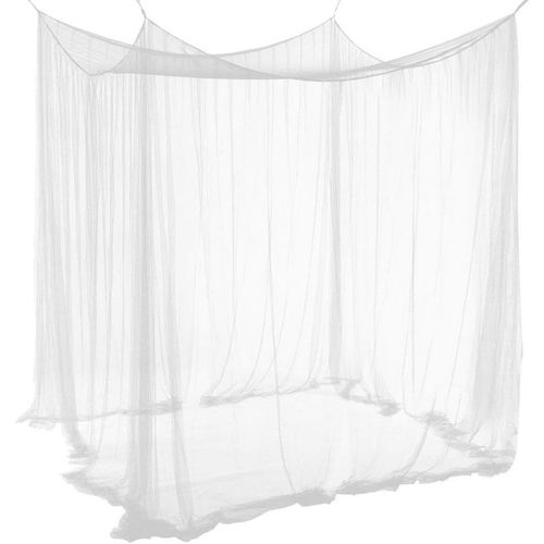 Moustiquaire Carrée Blanche (190 * 210 * 240cm), Couvre-Lit À Baldaquin, Décorée D'une Moustiquaire Carrée Princesse, Adaptée Aux Grandes Chambres Intérieures Et Au Camping