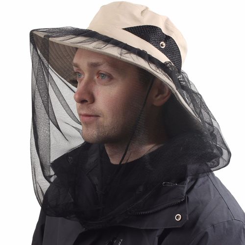 Chapeau Large Respirant En Maille Avec Protection Solaire Upf 50+ Pour Safari, Idéal Pour La Pêche En Voyage (Kaki)