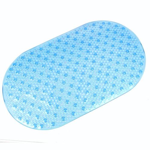 39x69 Cm , Bleu , Design Tapis De Bain Antidérapant Gloss