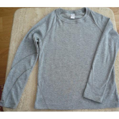 Sous Pull Taille 10 Ans Gris Thermolactyl