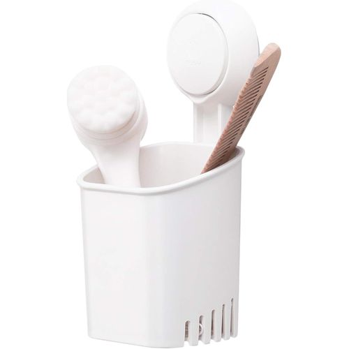 Porte-brosse à dents à ventouse, sans perçage, réutilisable, installation en 1 seconde, rotation à 360°, charge 5 kg, support étanche pour carrelage mural de salle de bain et douche