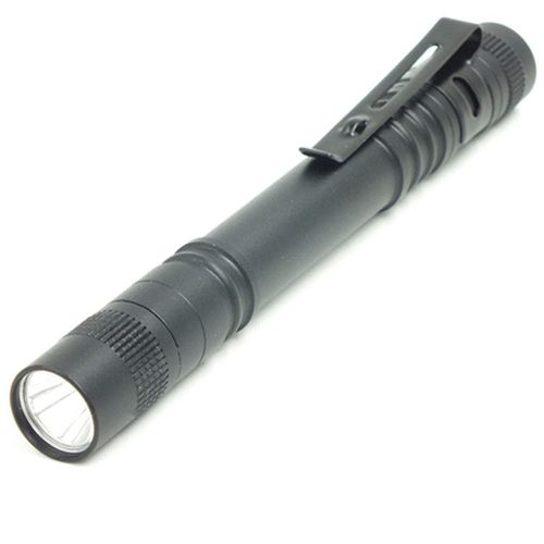 Lampe torche LE Pocket Pen C120, petite, mini, stylet avec clip, alimentée par piles AAA [non incluses], idéale pour l'inspection, le travail, la réparation et plus encore, lot de 1