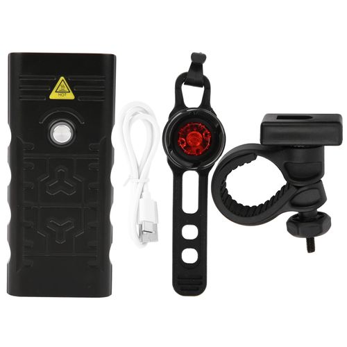 Phare avant de velo a LED, batterie externe, etanche, accessoires de cyclisme en plein air