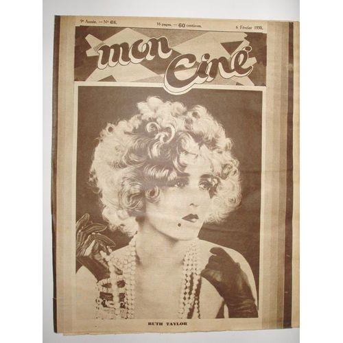 Mon Ciné Ruth Taylor  N° 416