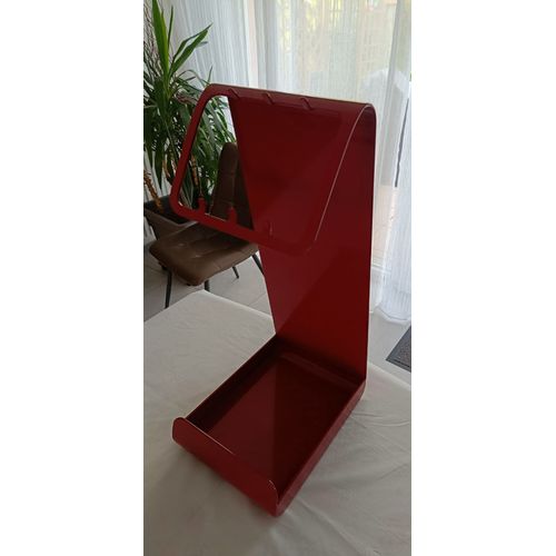 Porte parapluie design rouge