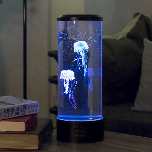 Lampe De Chevet Usb En Forme De Méduse, Lampe À Lave, Veilleuse Pour Enfants
