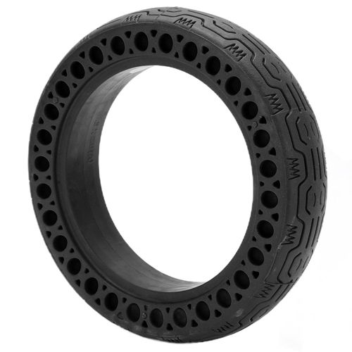 Pneus Creux Pleins Anti-Crevaison Antiderapants Pour Trottinette Electrique Xiaomi M365, 8,5 X 2,0, Noir