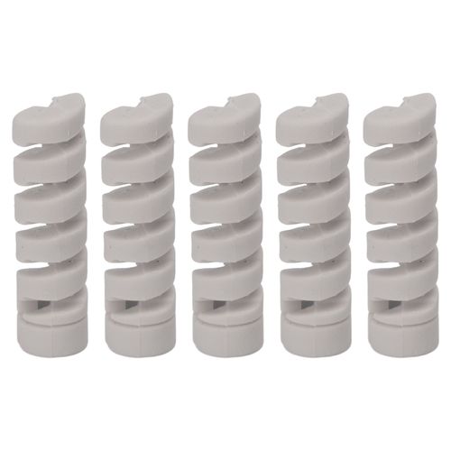 Cansucc Lot De 5 Manchons De Protection En Caoutchouc Pour Cadre De Velo, Boitier De Cable De Frein Et Levier De Vitesse, Gris