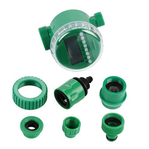 Programmateur d'arrosage electronique LCD numerique automatique pour la maison, controleur d'irrigation de jardin, programmes