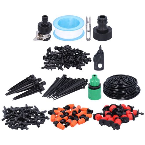 Systeme d'irrigation goutte-a-goutte pour jardin, tuyau de 30 m, kit de micro-arrosage pour plantes