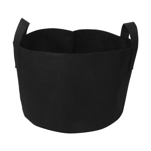 Sac De Culture Pour Plantes Noires, Pot De Plantation Aere Pour Legumes Et Fleurs (10 Gallons, 28 X 40 Cm)